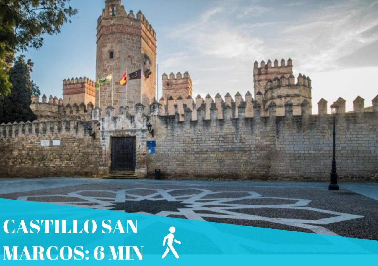 Apartamento Duplex Casa Palacio Rehabilitado Centro El Puerto Эль-Пуэрто-де-Санта-Мария Экстерьер фото